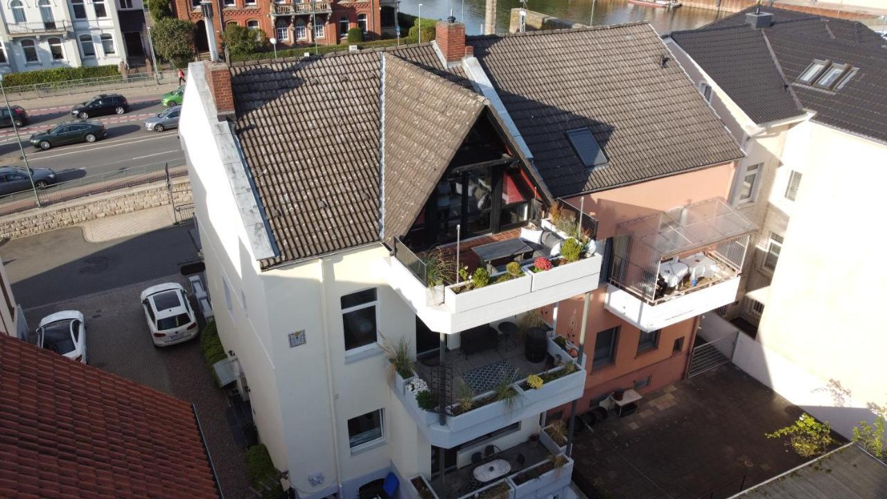 Ferienwohnung Brueckenkopf Og Hamelin Exteriör bild